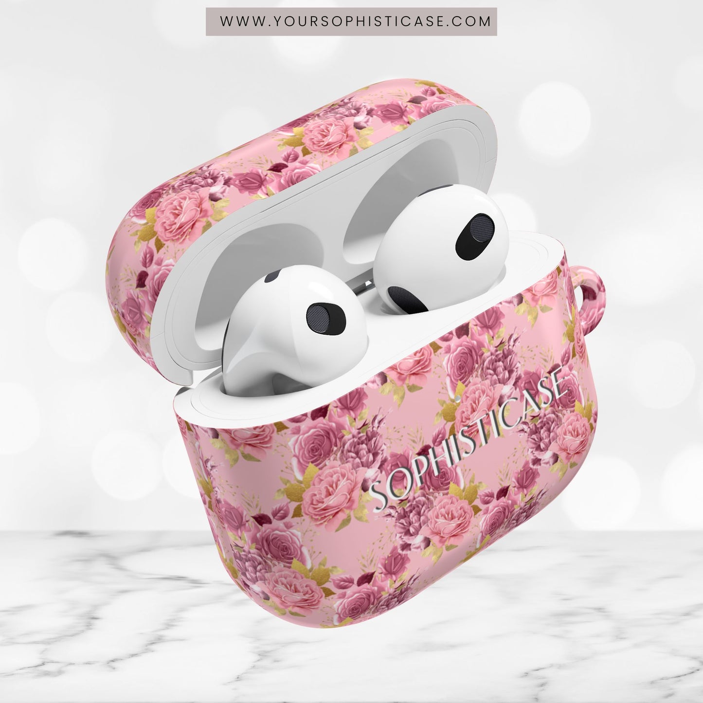 AirPod Cases - Rose Diamond Romance in Amelie