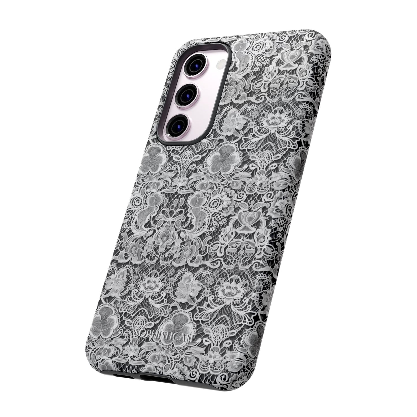Luxe Lace in Black - iPhone Case, Samsung Galaxy Case, Google Pixel Case