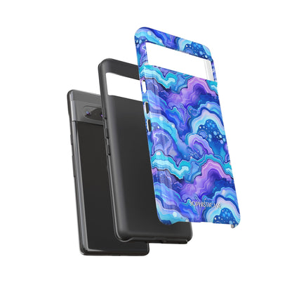 Nightstone in Lapis Wave - Tough Phone Case