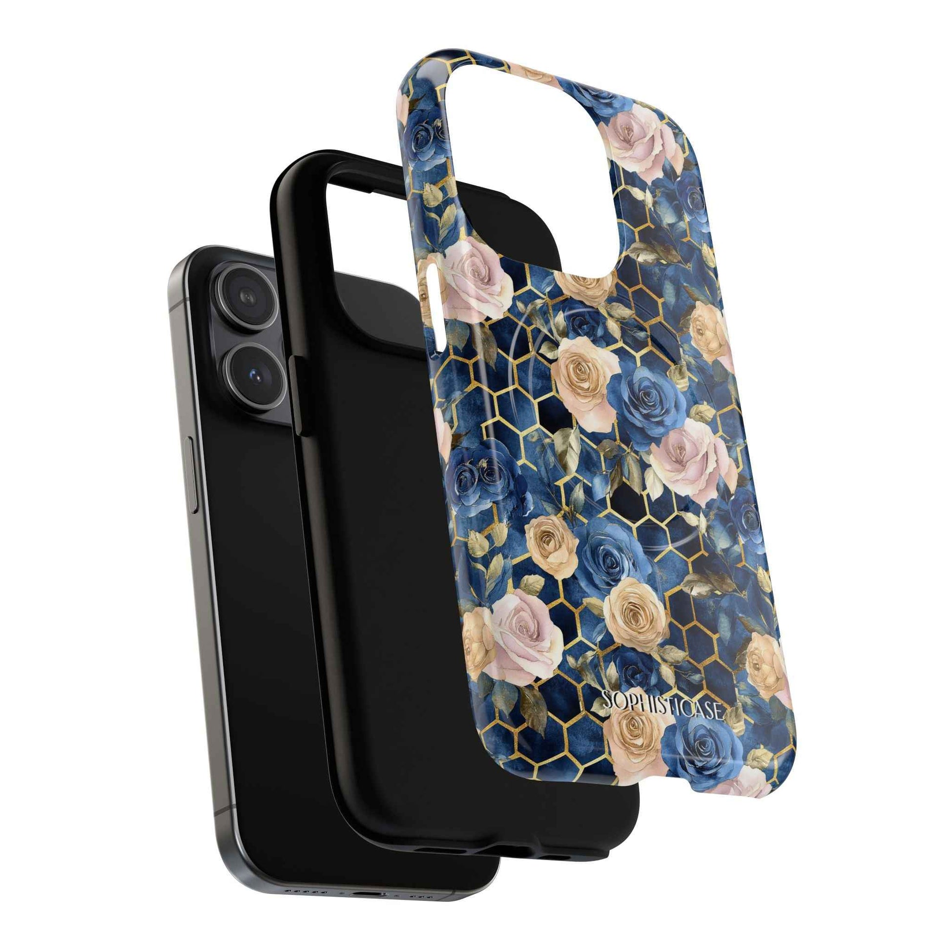 Royal Floral in Midnight Rose - iPhone Magsafe Case