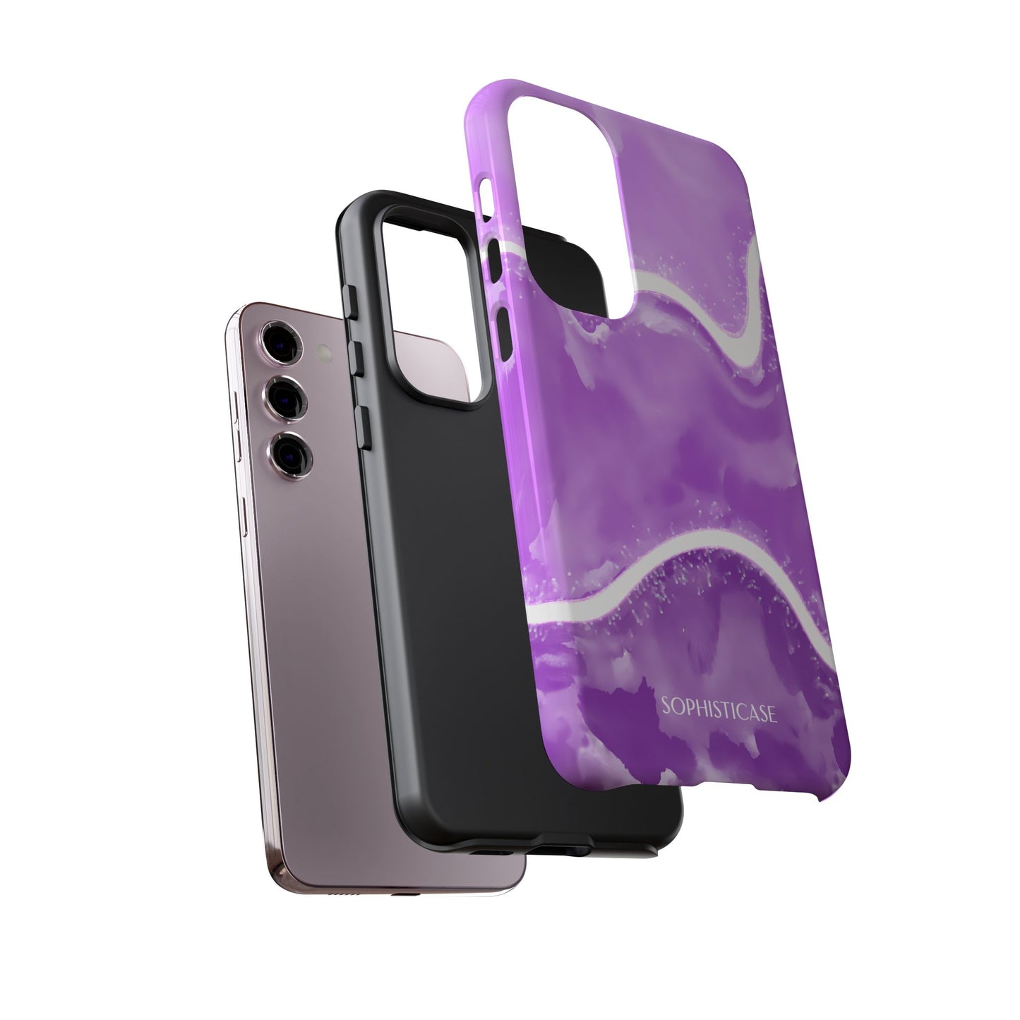 Serenity in Deep Purple - Samsung Galaxy Case