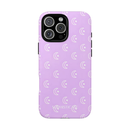 Moon Phase in Purple - Tough Phone Case for iPhone