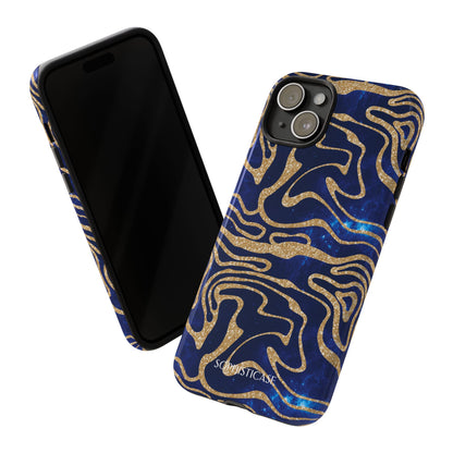 Cosmic Zebra in Blue - iPhone Case, Samsung Galaxy Case, Google Pixel Case