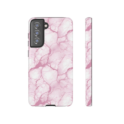 Marble Opulence in Pink - Tough Phone Case