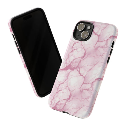 Marble Opulence in Pink - Tough Phone Case