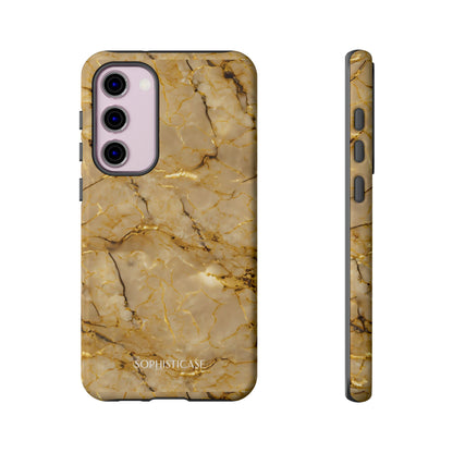 Marble Opulence in Gold - iPhone Case, Samsung Galaxy Case, Google Pixel Case