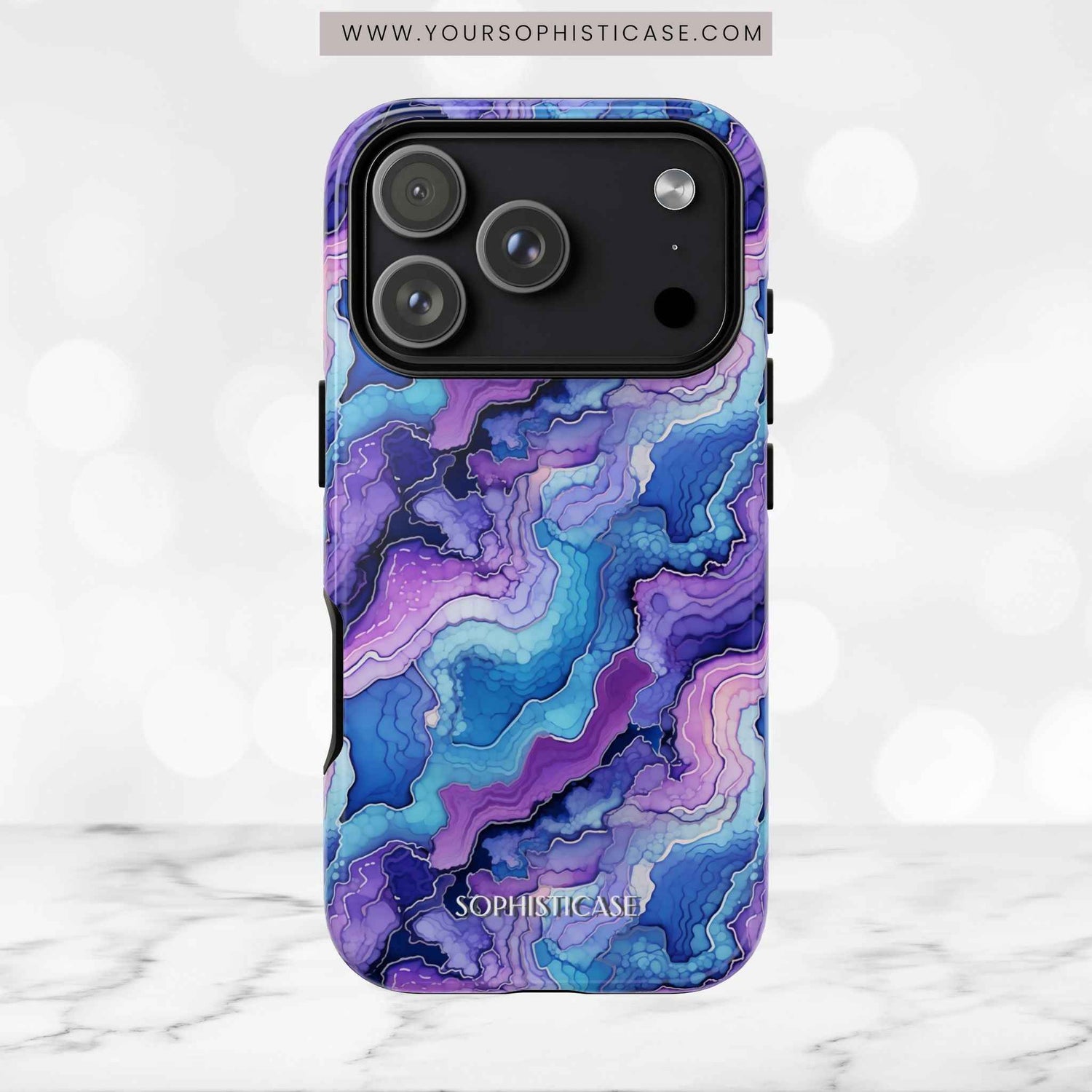 Nightstone in Indigo Tide - Tough Phone Case