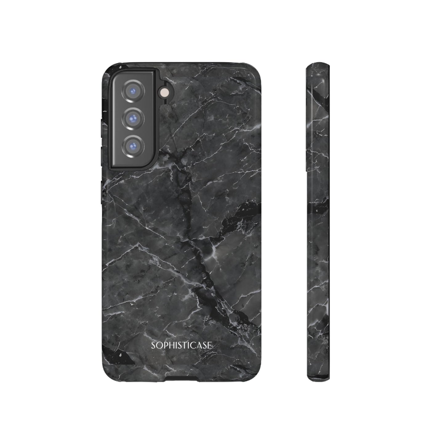 Marble Opulence in Black - iPhone Case, Samsung Galaxy Case, Google Pixel Case