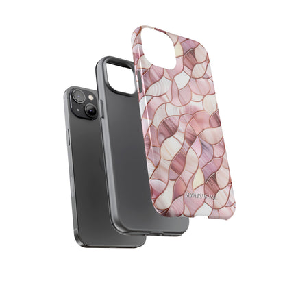 Rose' Runway in Sweet Mosaic - Tough Phone Case