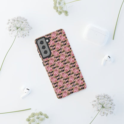 Rose Diamond Romance in Isolde - Tough Phone Case