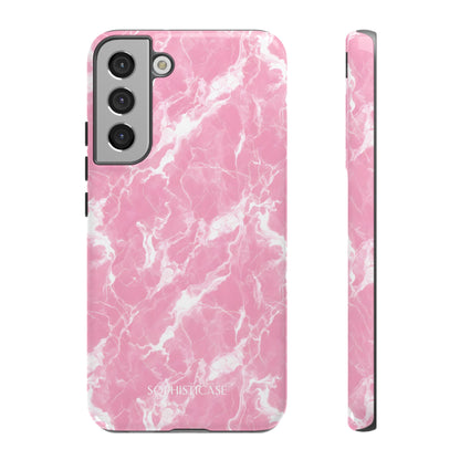 Marble Crush in Pink - Tough Phone Case