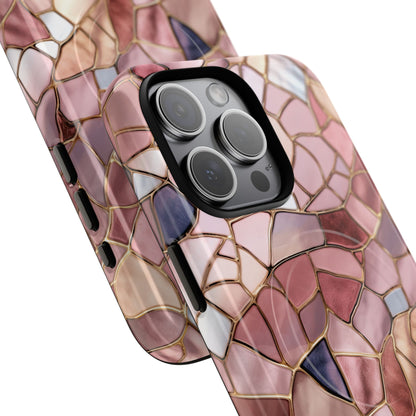 Rose' Runway in Pink Mosaic - Magsafe Case