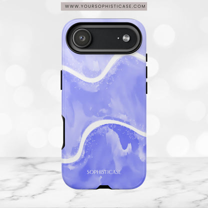 Serenity in Light Purple - iPhone Case