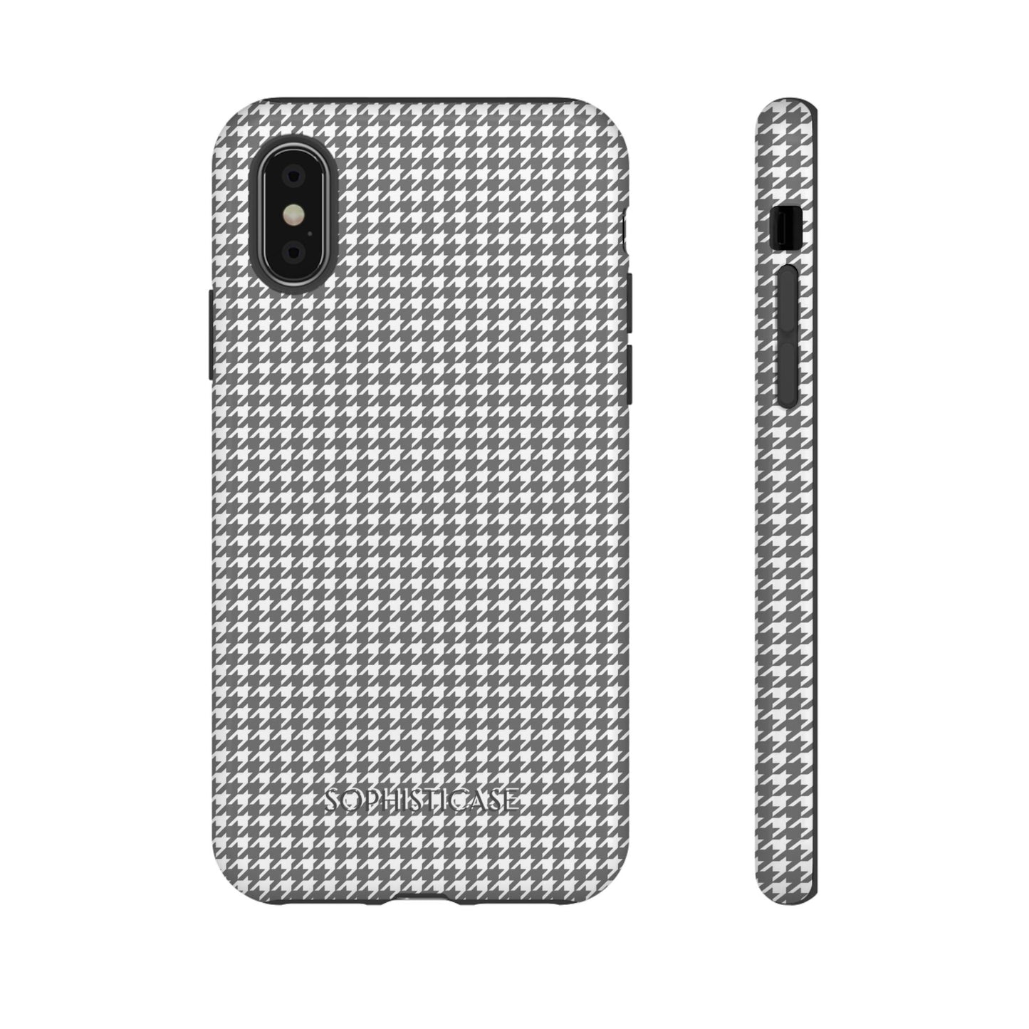 Tough Case - Houndstooth in Grey