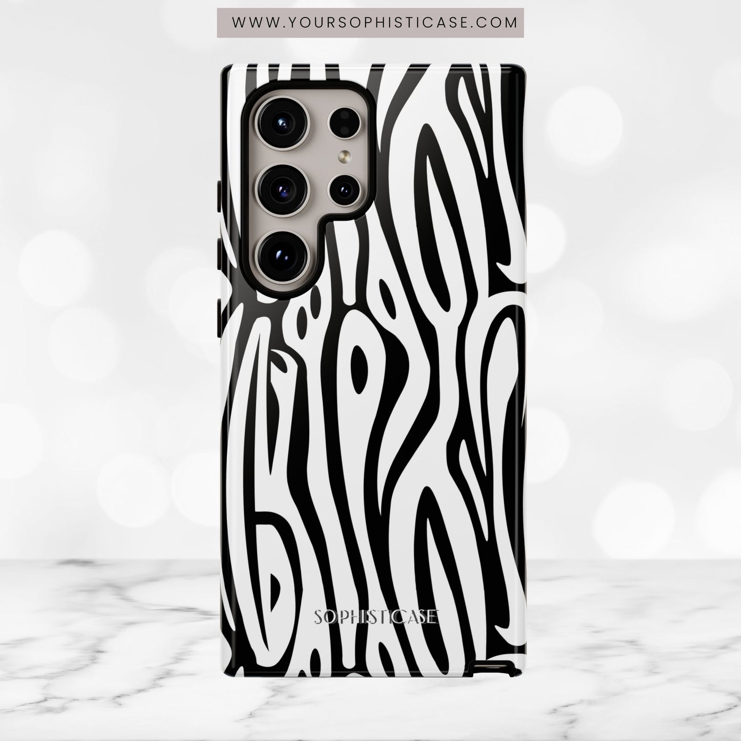 Dark Thoughts in Urban Eclipse - Tough Phone Case