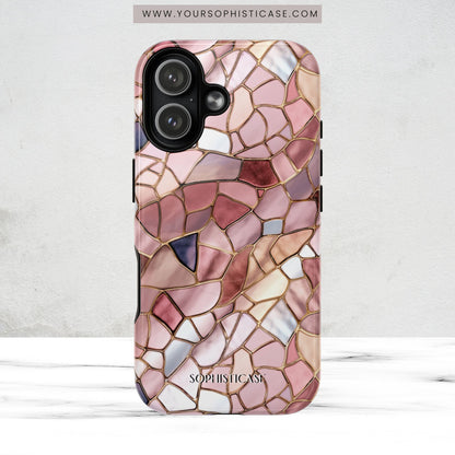 Rose' Runway in Pink Mosaic - Magsafe Case