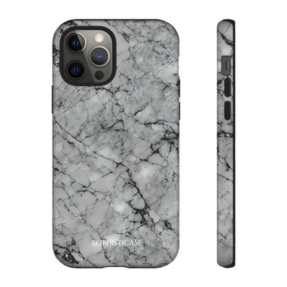 Marble Opulence in Grey - iPhone Case, Samsung Galaxy Case, Google Pixel Case