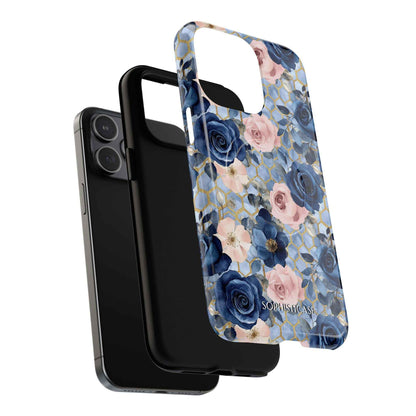 Royal Floral in Gilded Sky - iPhone Magsafe Case