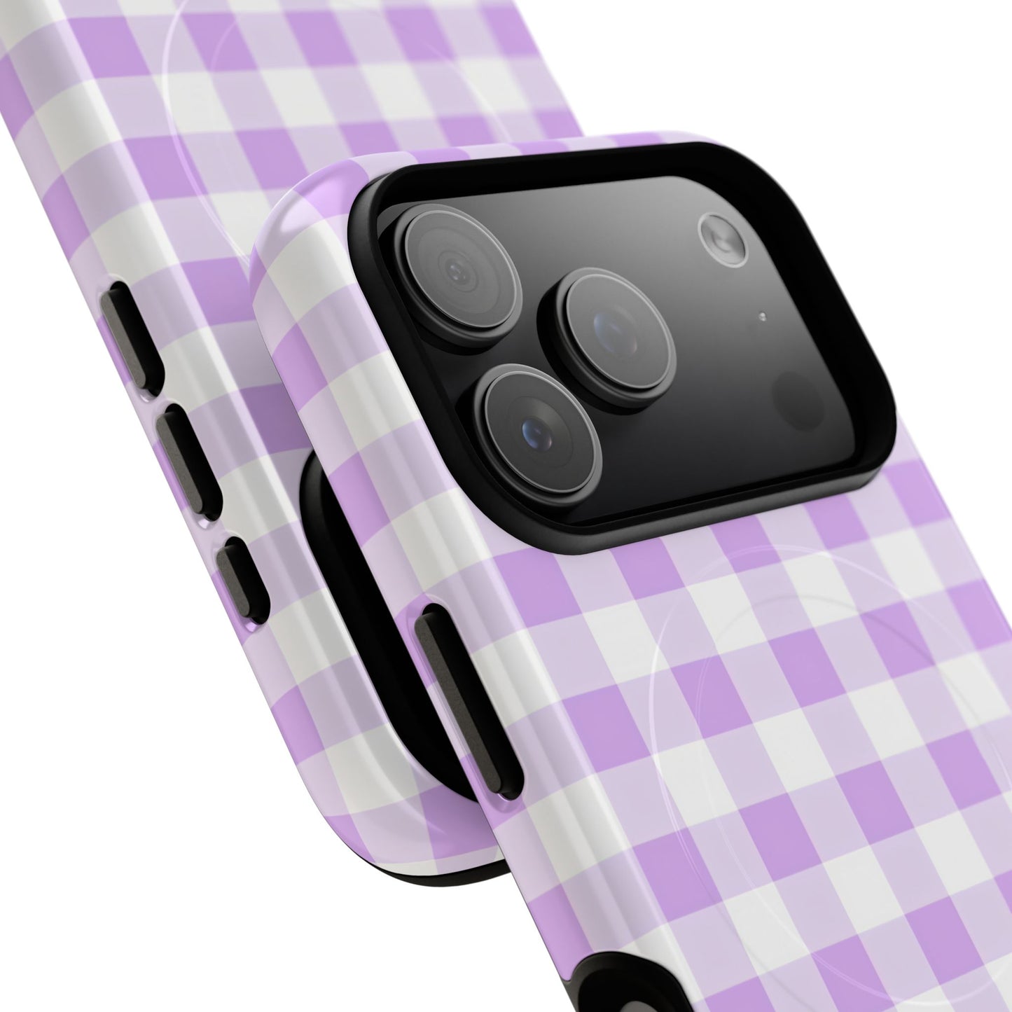 Gingham in Purple - Magsafe Case