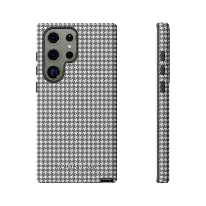 Tough Case - Houndstooth in Grey