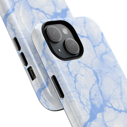Marble Opulence in Blue - Magsafe Case