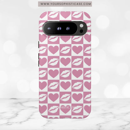 Belle Amie in Pink - iPhone Case, Samsung Galaxy Case, Google Pixel Case