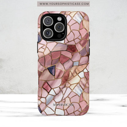 Rose' Runway in Pink Mosaic - Magsafe Case