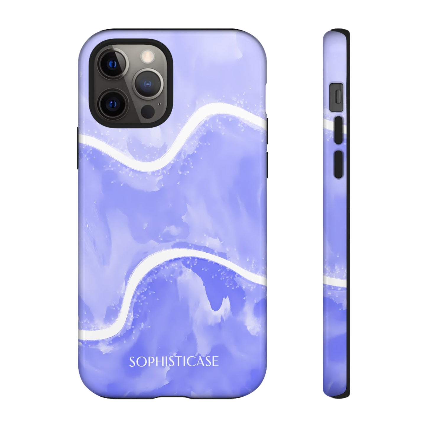 Serenity in Light Purple - Tough Phone Case for iPhone