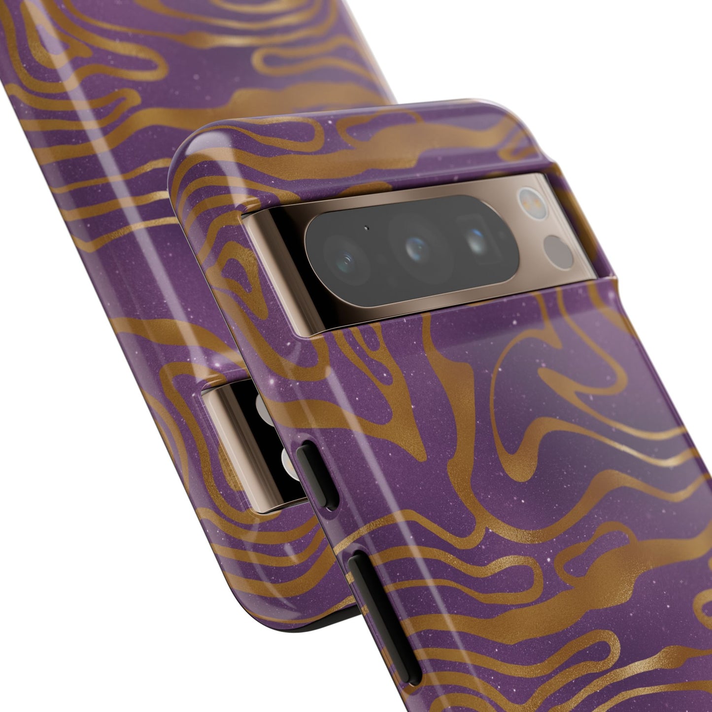 Cosmic Zebra in Purple - iPhone Case, Samsung Galaxy Case, Google Pixel Case