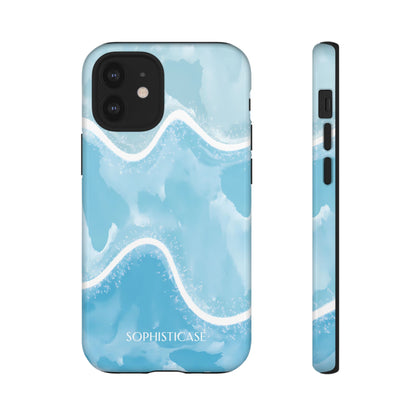 Serenity in Blue - Drop Proof Phone Case for iPhone, Samsung Galaxy and Google Pixel