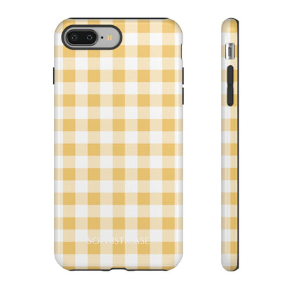 Tough Case - Gingham in Yellow