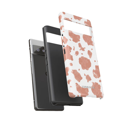 Holy Cow in Light Brown - iPhone Case, Samsung Galaxy Case, Google Pixel Case