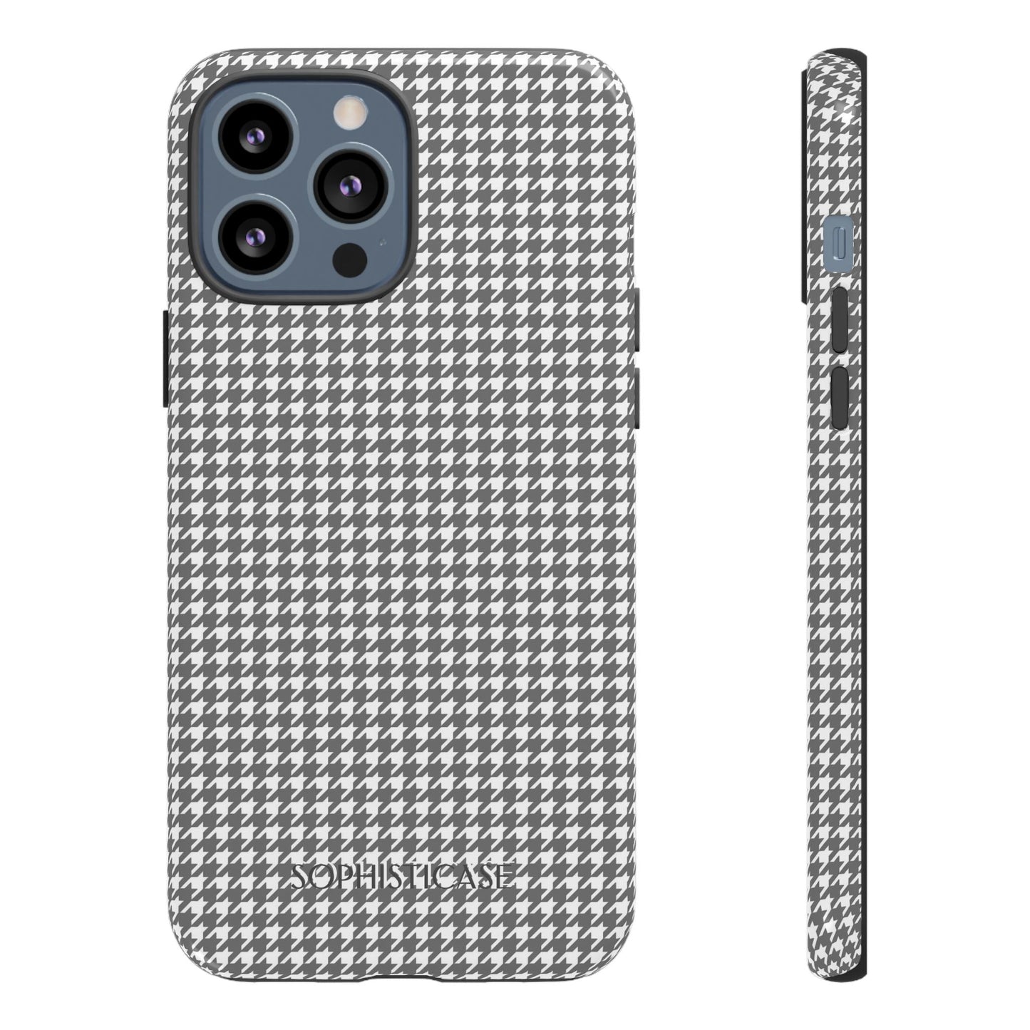 Tough Case - Houndstooth in Grey