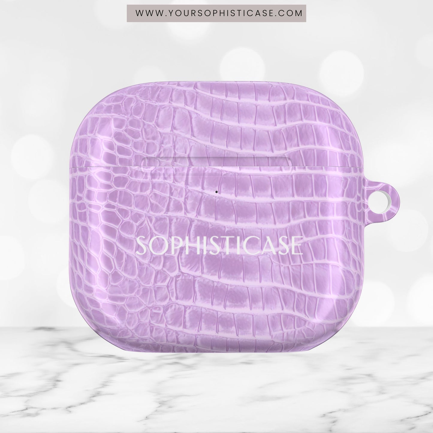 AirPod Cases - Luxe Leather in Purple