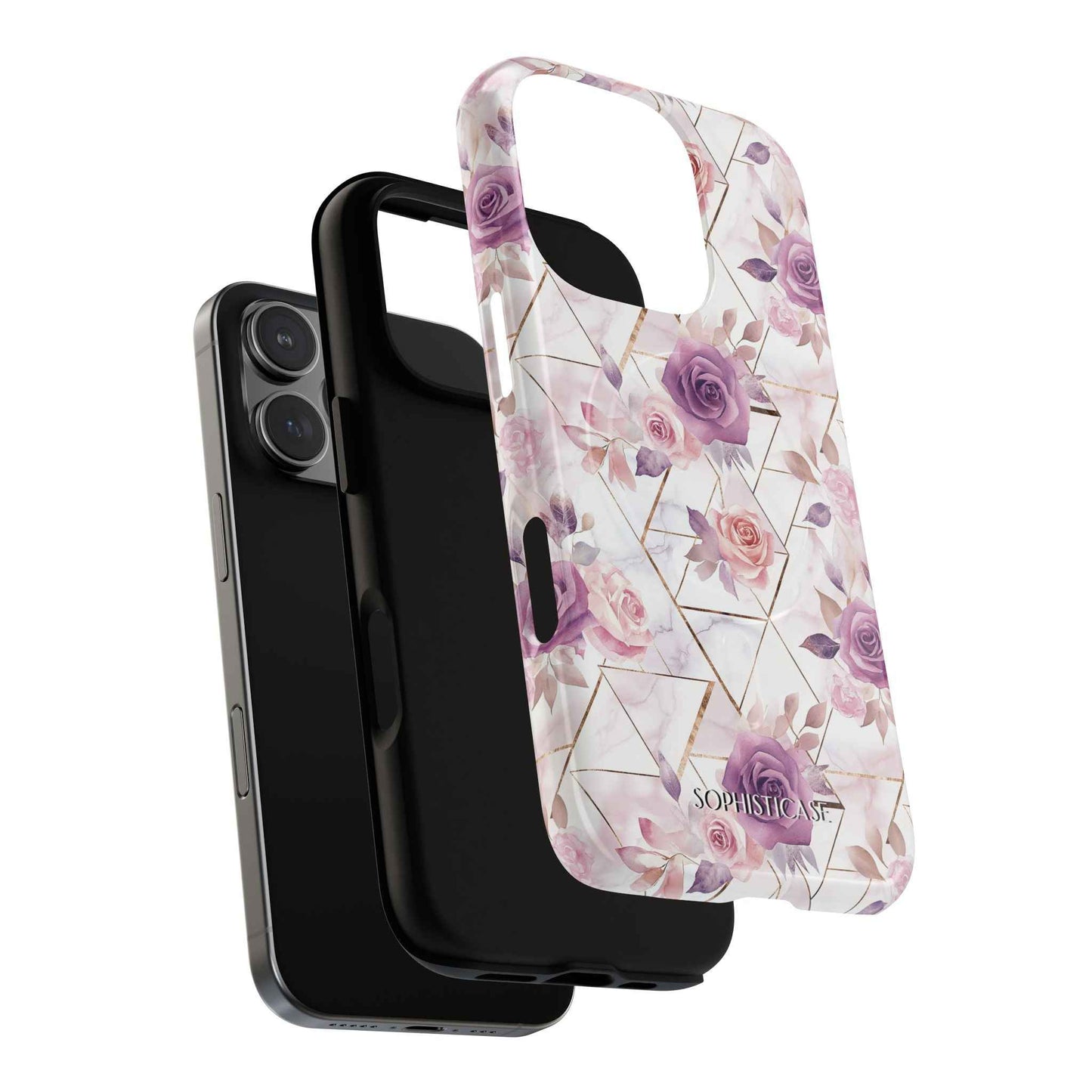 Royal Floral in Rose Royale - iPhone Magsafe Case