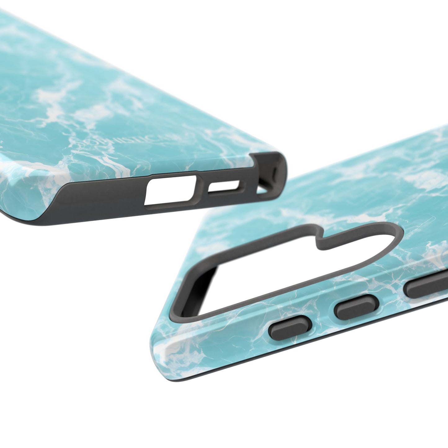 Marble Crush in Aqua - Tough Phone Case