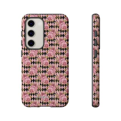Rose Diamond Romance in Isolde - Tough Phone Case