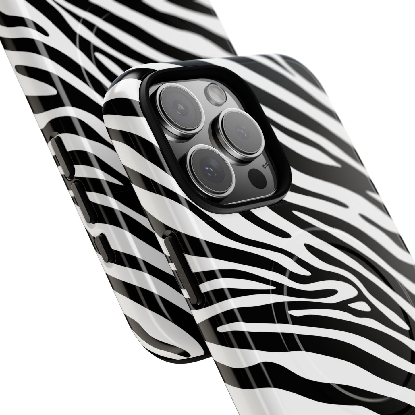 Dark Thoughts in Urban Zebra - iPhone Magsafe Case