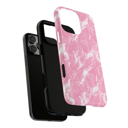 Marble Crush in Pink - iPhone Case
