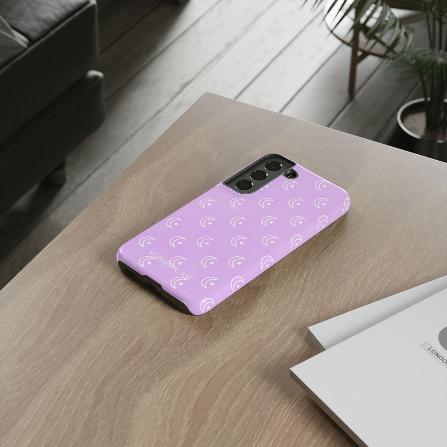 Moon Phase in Purple - Tough Phone Case for Samsung Galaxy