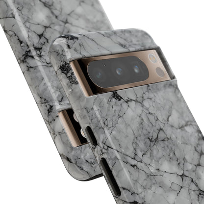 Marble Opulence in Grey - iPhone Case, Samsung Galaxy Case, Google Pixel Case