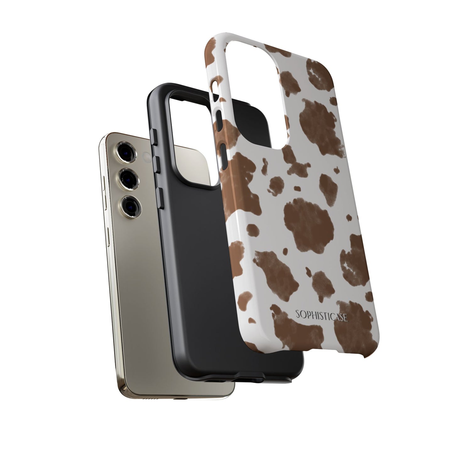 Holy Cow in Brown - Tough Phone Case