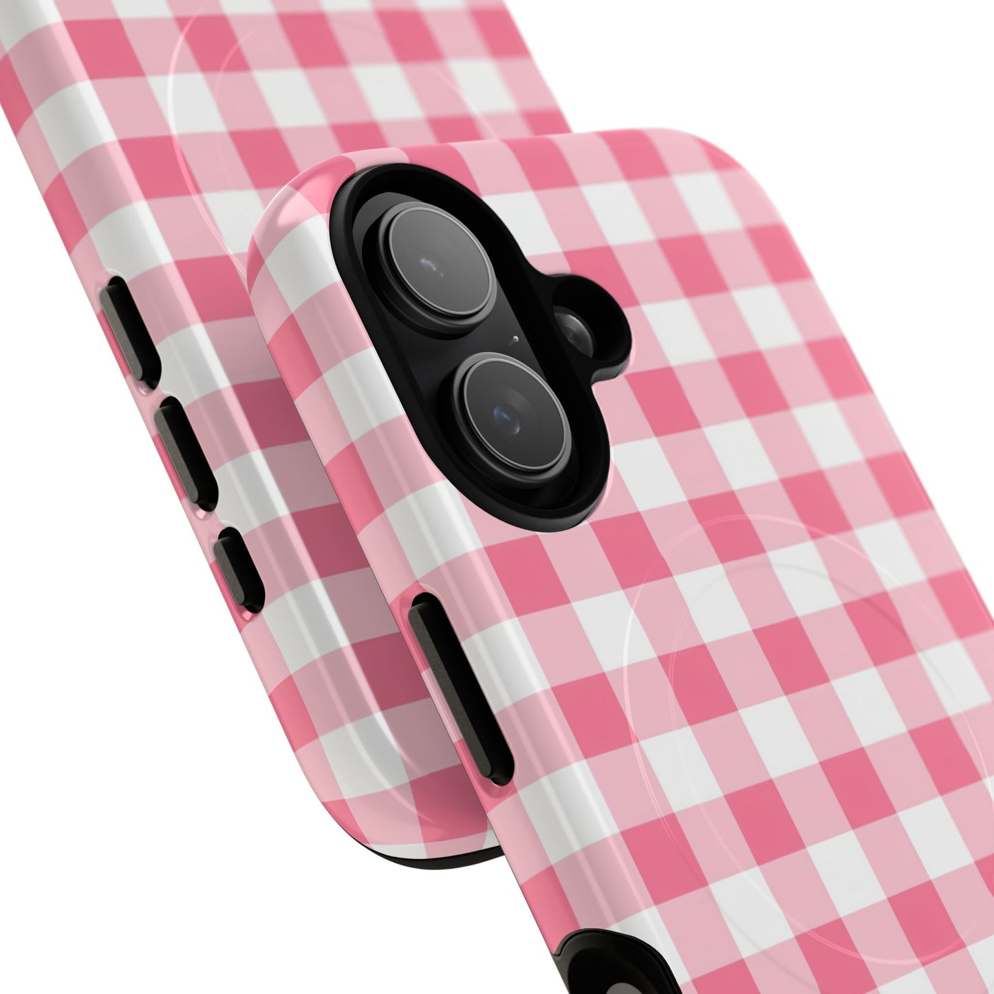 Gingham in Salmon - Magsafe Case