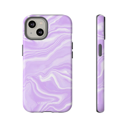 Liquid Dreams in Light Purple - Tough Phone Case