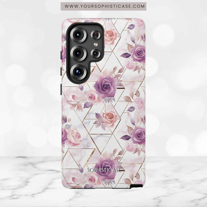 Royal Floral in Rose Royale - Tough Phone Case