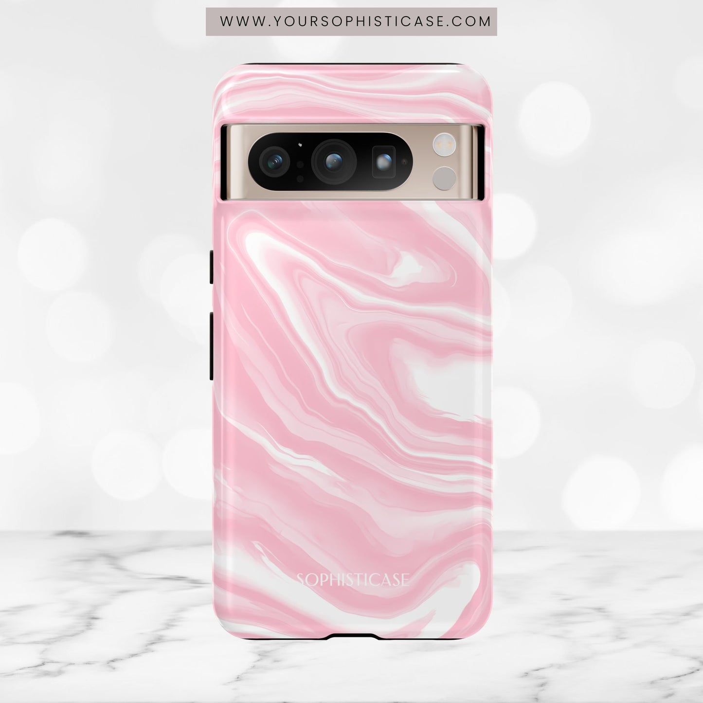 Liquid Dreams in Pink - Tough Phone Case