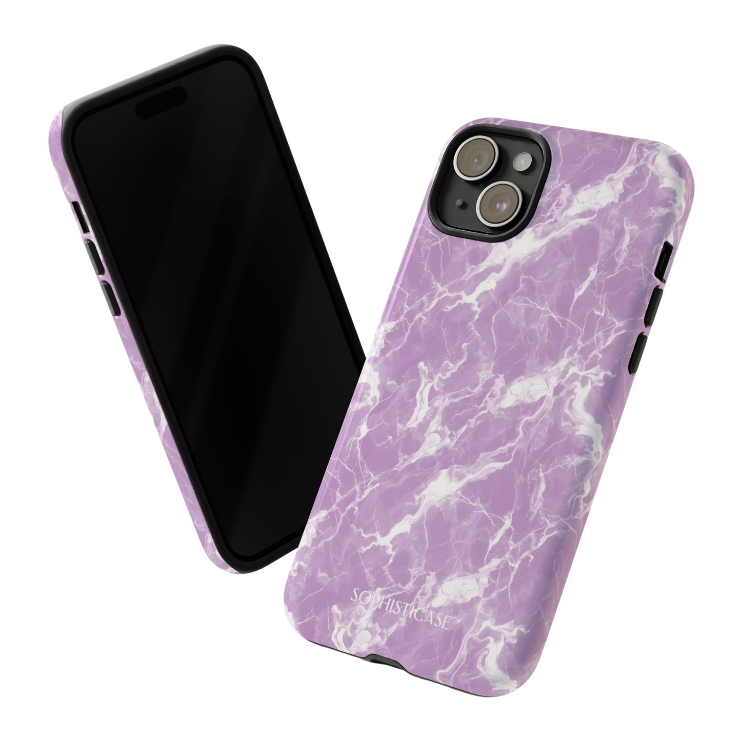 Marble Crush in Purple - Tough Phone Case