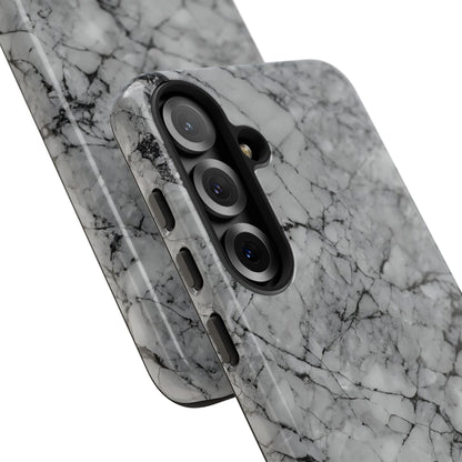 Marble Opulence in Grey - iPhone Case, Samsung Galaxy Case, Google Pixel Case