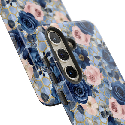 Royal Floral in Gilded Sky - Tough Phone Case