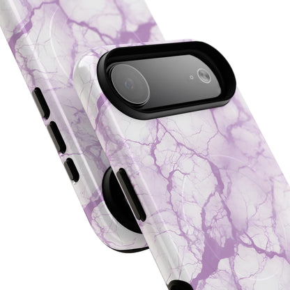 Marble Opulence in Purple - Magsafe Case